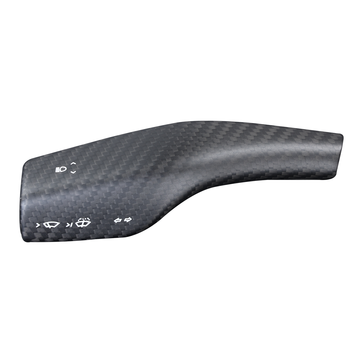 Tesla Model Y 3 2019-2023 Turn Signal Wiper Gear Lever Cover Real Carbon Fiber