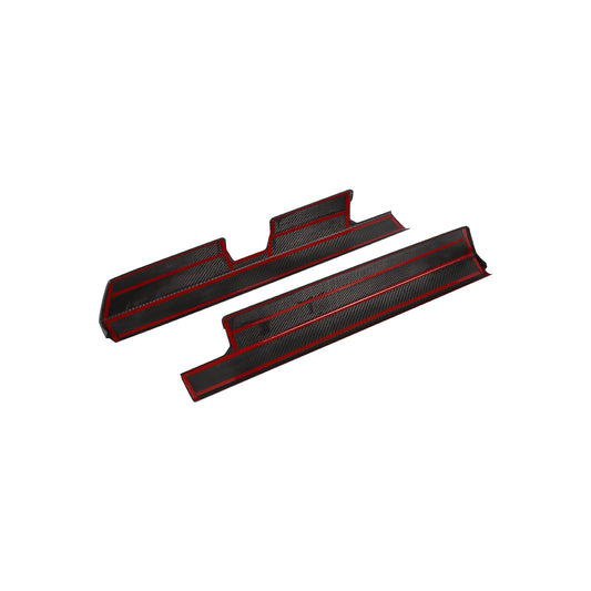 Ev-Mercado Tesla Cybertruck Interior Dashboard Cover Real Carbon Fiber