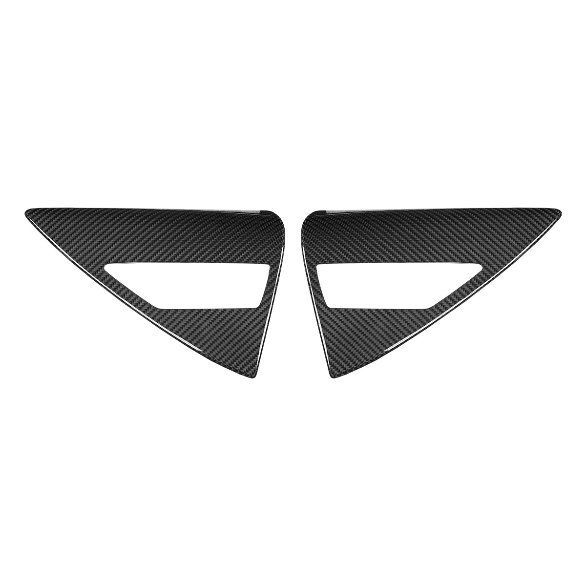 Tesla Model 3 Highland 2025 Outside Charging Port Cover Panel Trim Dry Carbon Fiber