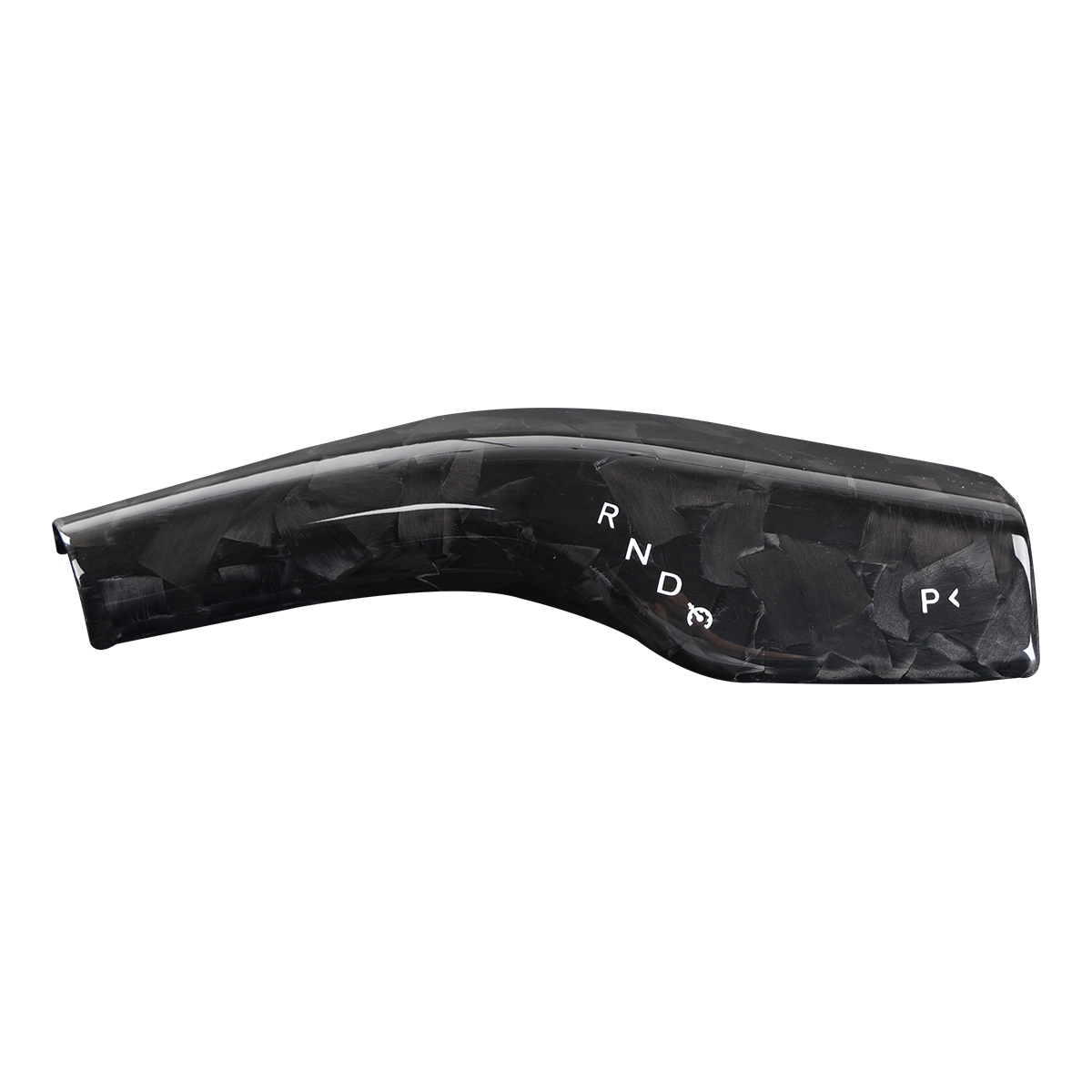 Tesla Model Y 3 2019-2023 Turn Signal Wiper Gear Lever Cover Real Carbon Fiber