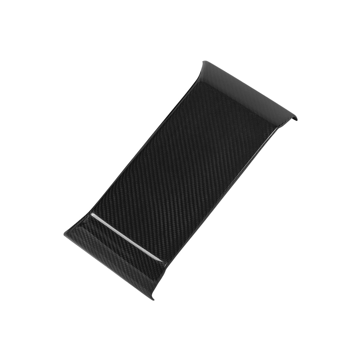 Ev-Mercado Tesla Cybertruck Interior Rear Screen Frame Real Carbon Fiber