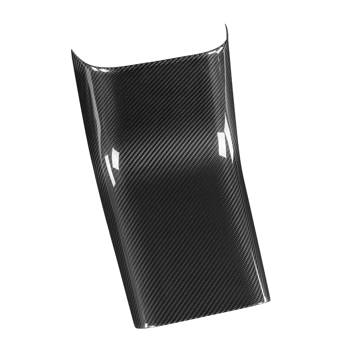 2021-2023 Tesla Model Y 3 Center Armrest Rear Seat Panel Anti-kick Cover Real Carbon Fiber
