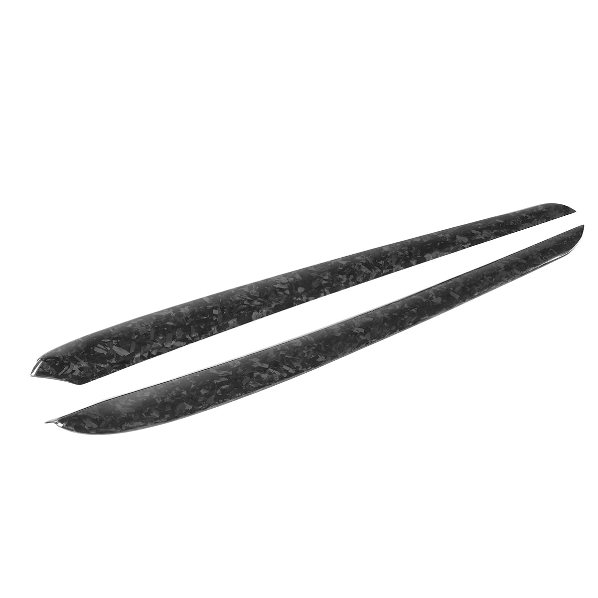 Tesla Model Y 3 2021-2023 Real Carbon Fiber Door Panel Cover Trim