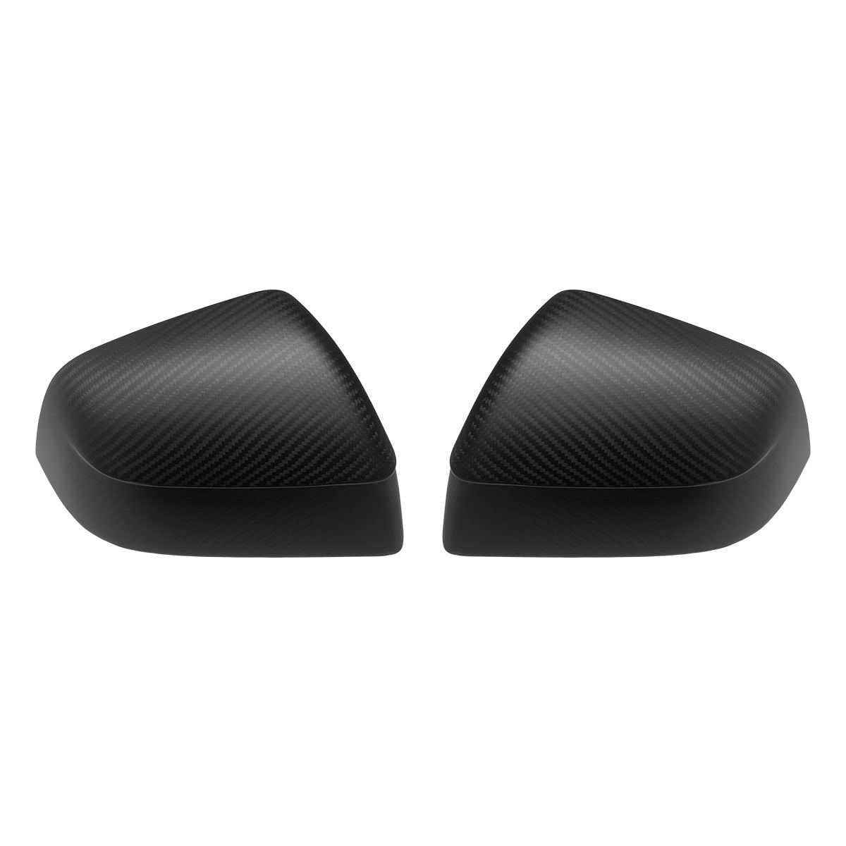 Tesla Model Y Juniper 2025 Rear Side View Mirror Covers Real Carbon Fiber