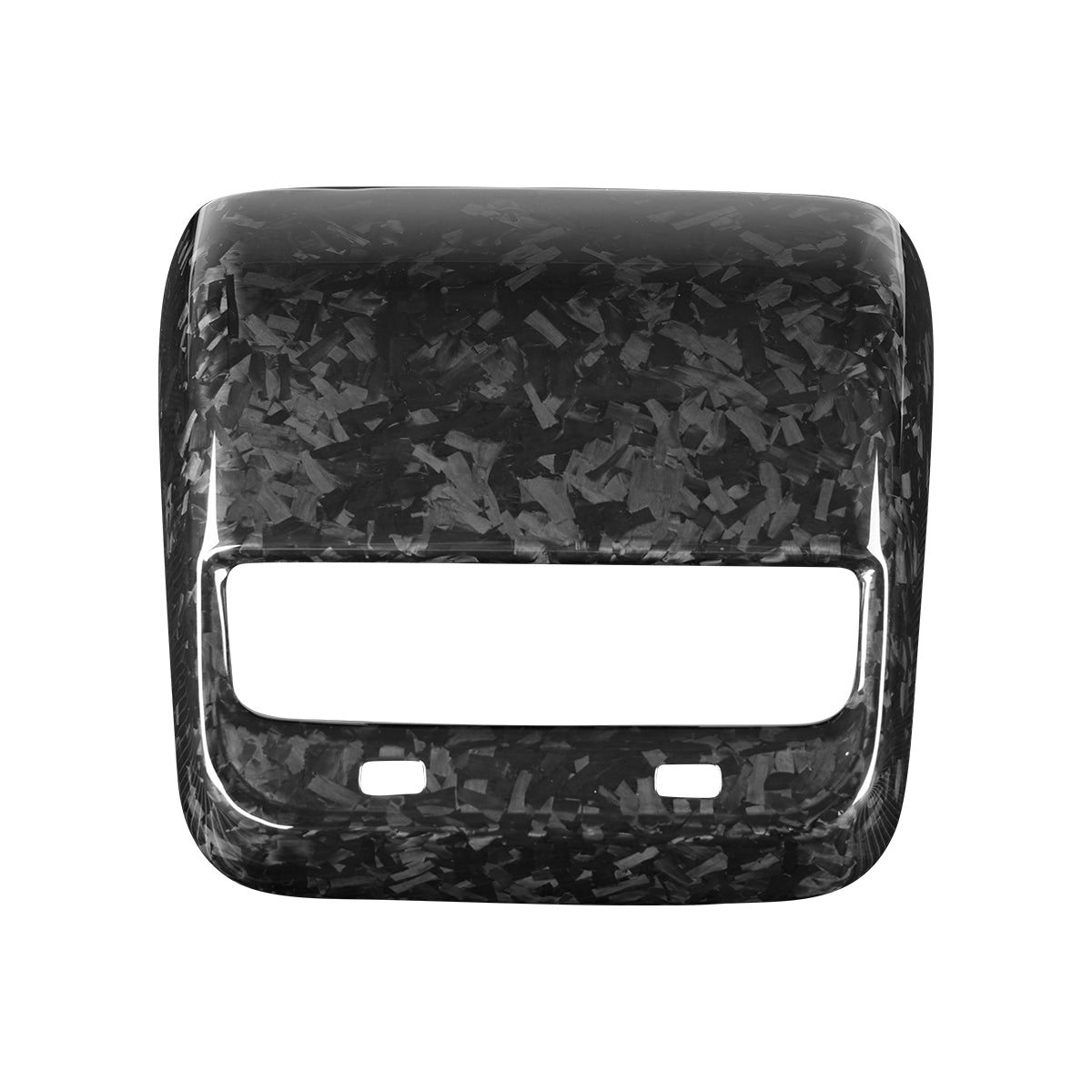 Tesla Model Y 3 2021-2023 Central Armrest Rear Air Outlet Cover Real Carbon Fiber