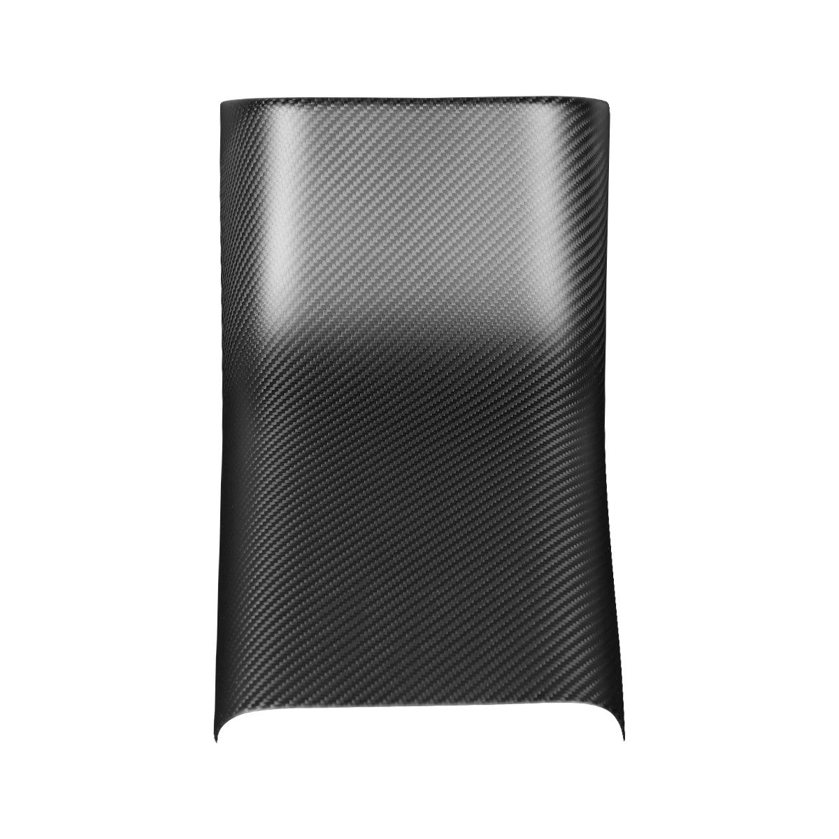 2021-2023 Tesla Model Y 3 Center Armrest Rear Seat Panel Anti-kick Cover Real Carbon Fiber