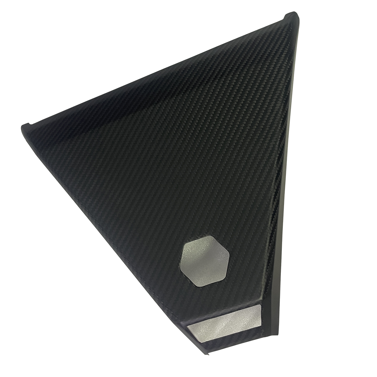 Ev-Mercado Tesla Cybertruck Interior Rear View Mirror Upper Camera Cover Real Carbon Fiber