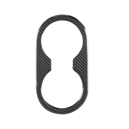 Ev-Mercado Tesla Model Y Juniper 2025 Rear Seat Cup holder Panel Cover Dry Carbon Fiber Interior