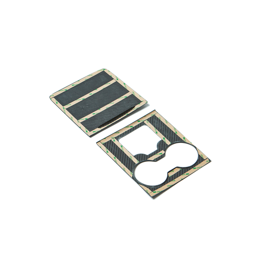 Tesla Model Y 3 2021-2023 Center Console Cover Panel Trim Real Carbon Fiber