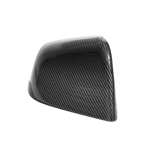 Tesla Model Y 3 2021-2023 Real Carbon Fiber Rear Side View Mirror Covers