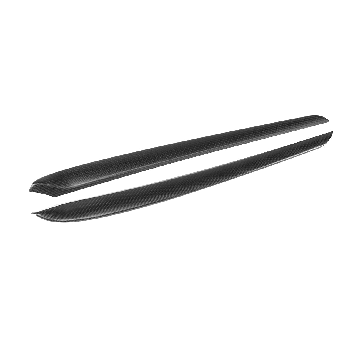 Tesla Model Y 3 2021-2023 Real Carbon Fiber Door Panel Cover Trim