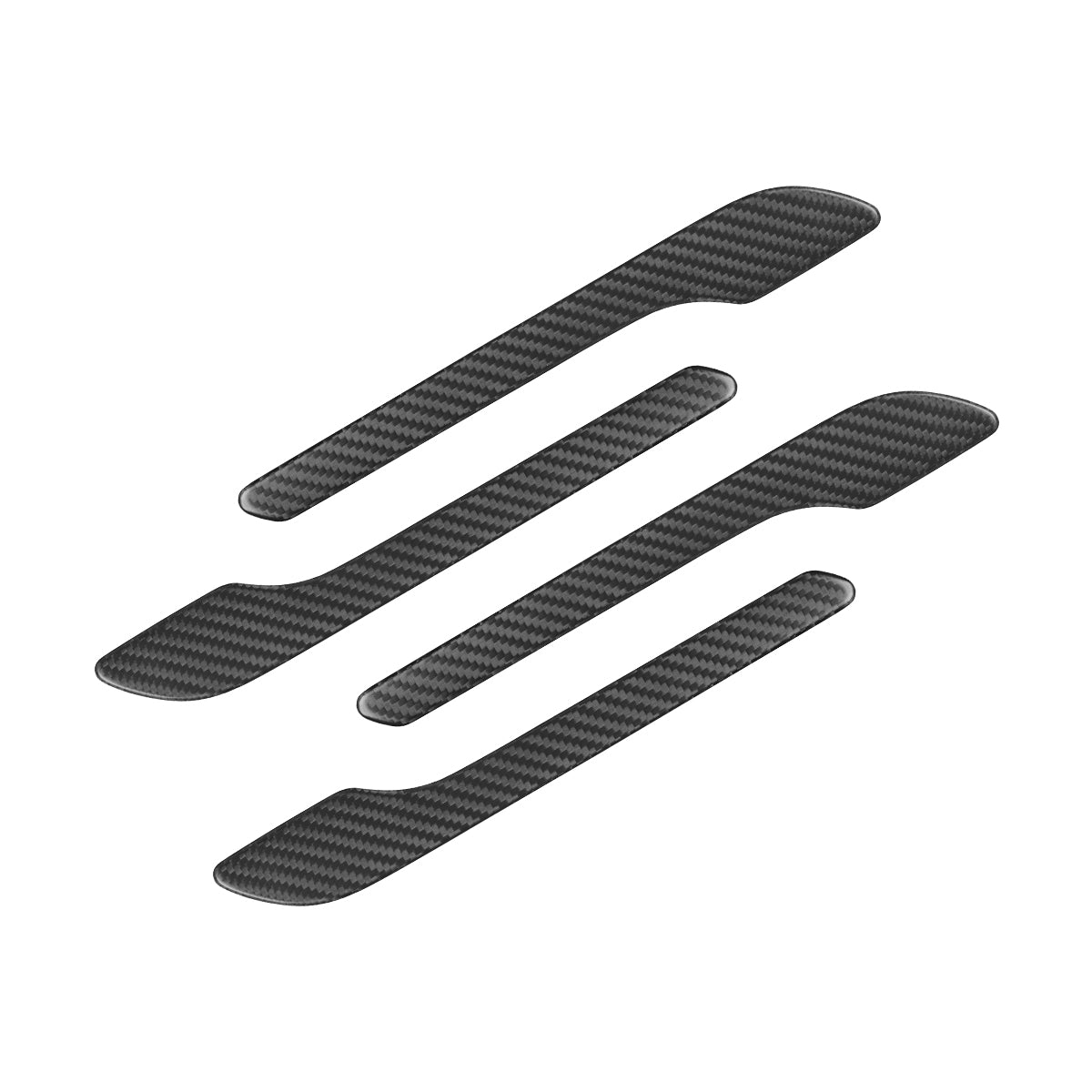 Tesla Model Y Juniper 2025 Outside Door Handle Panel Cover Dry Carbon Fiber