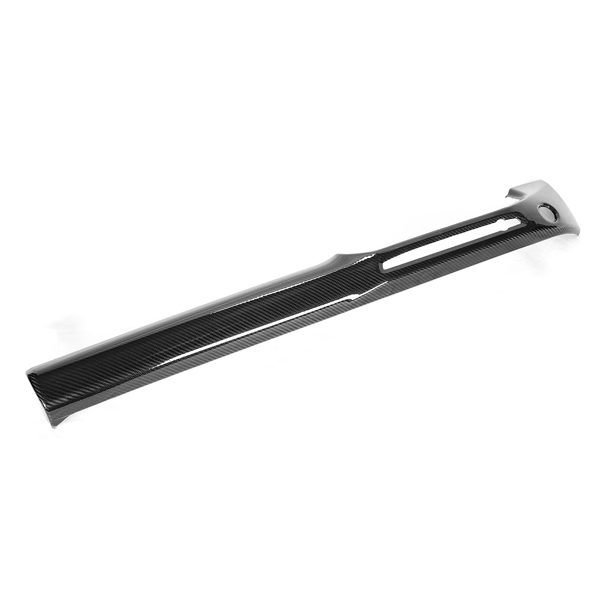 Supra A90 MK5 2020-2024 Central Control VOL Passenger Dashboard Cover Trim Real Carbon Fiber