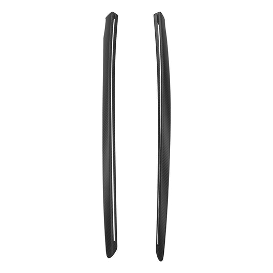 2025 Tesla Model Y Juniper Door Panel Trim Cover Real Carbon Fiber