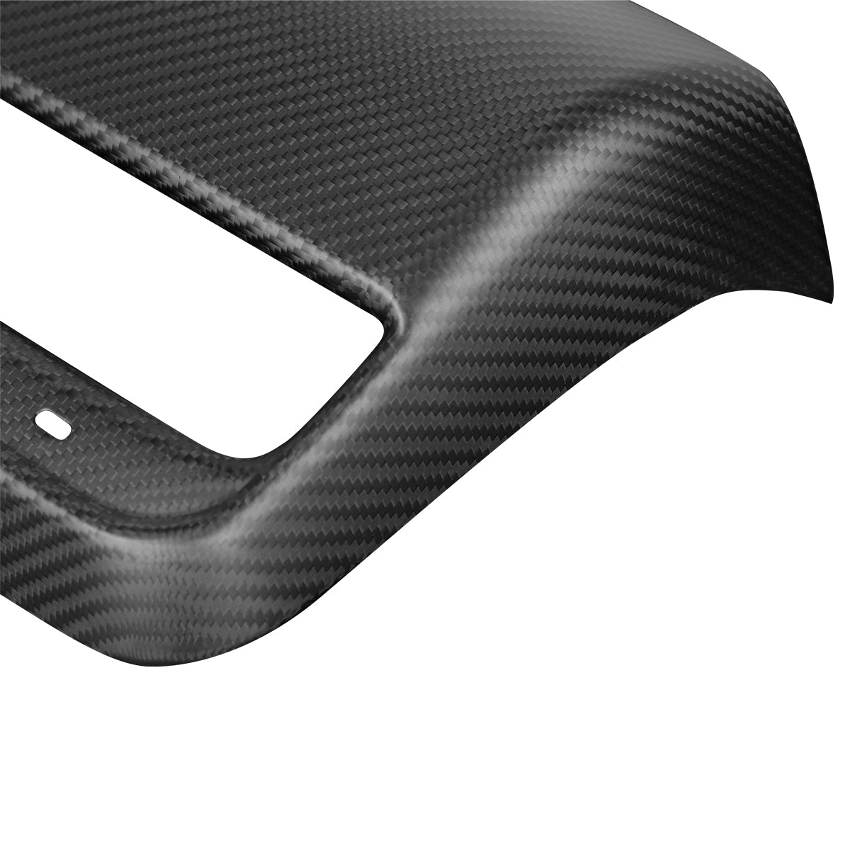 Tesla Model Y 3 2021-2023 Central Armrest Rear Air Outlet Cover Real Carbon Fiber