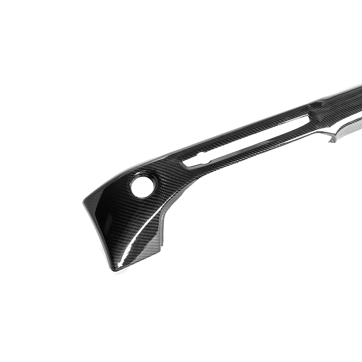 Supra A90 MK5 2020-2024 Central Control VOL Passenger Dashboard Cover Trim Real Carbon Fiber