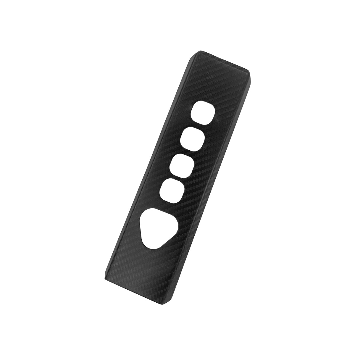 Ev-Mercado Tesla Cybertruck Interior Hazard Light P R N D Switch Panel Cover Real Carbon Fiber
