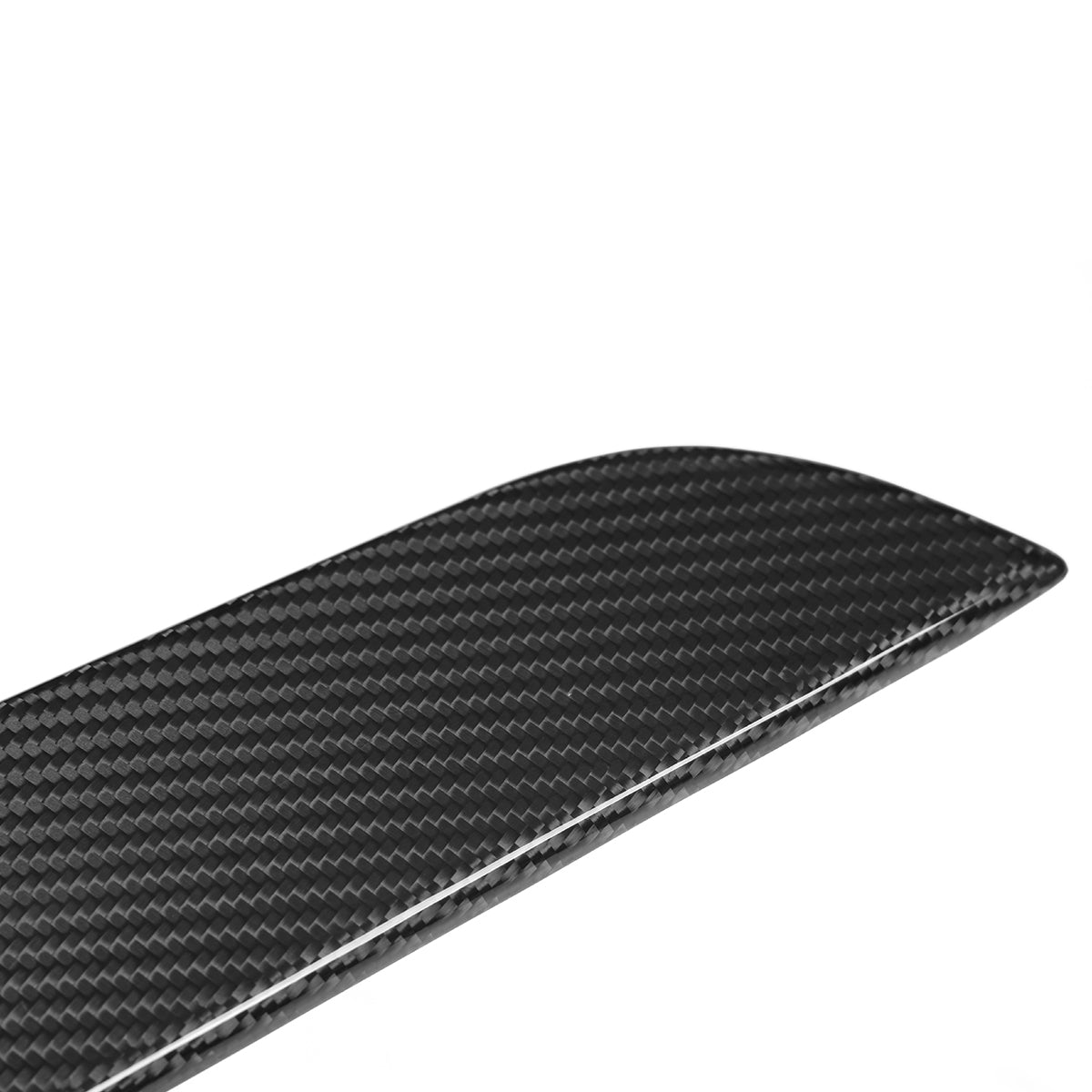 Carbon Fiber Tesla Model Y Juniper 2025 Center Console Side Panel Trim 2Pcs