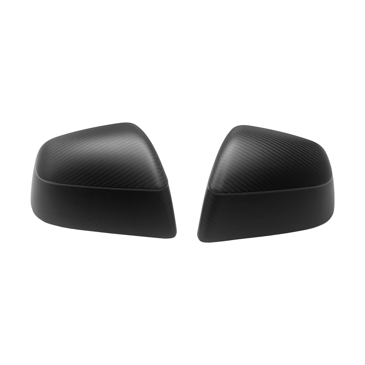 Tesla Model Y Juniper 2025 Rear Side View Mirror Covers Real Carbon Fiber
