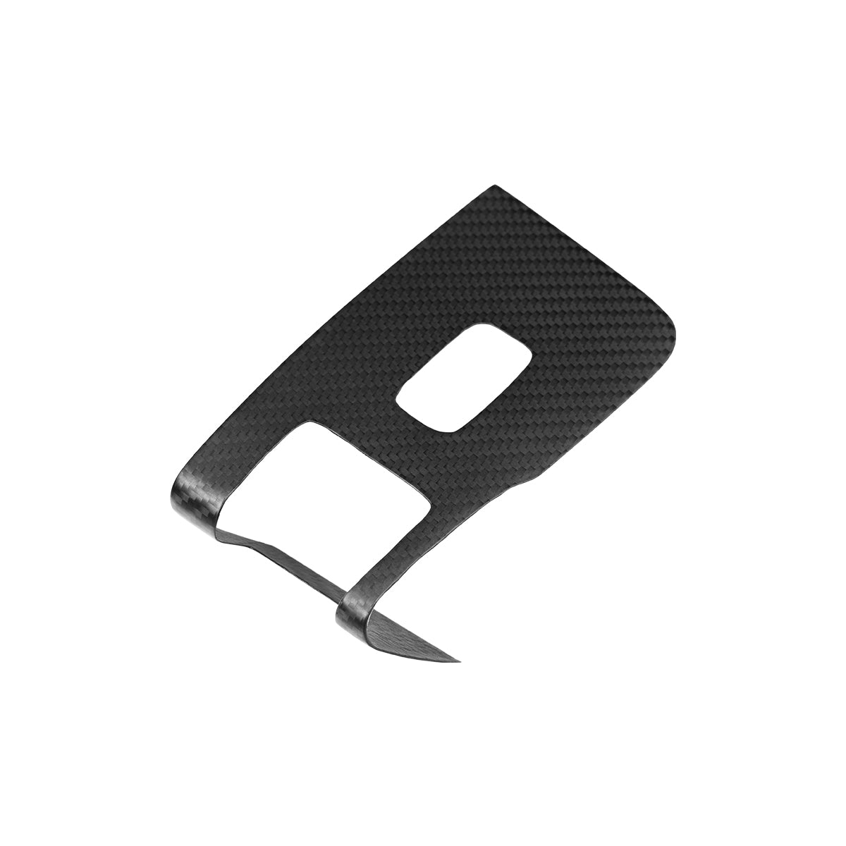 Tesla Model 3 Highland 2024-2025 Door Armrest Window Lift Button Panel Trim Dry Carbon Fiber