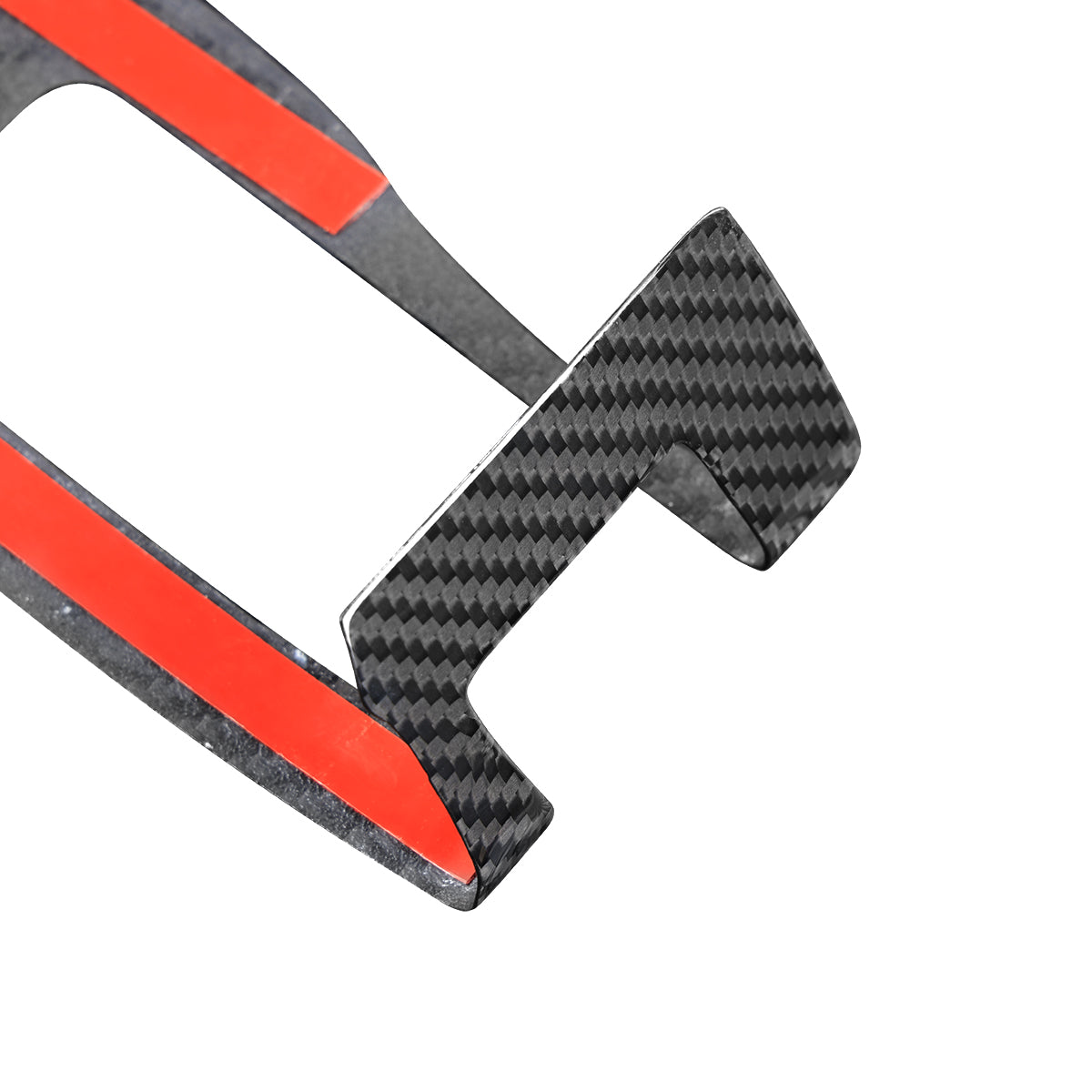 Tesla Model 3 Highland 2024-2025 Door Armrest Window Lift Button Panel Trim Dry Carbon Fiber