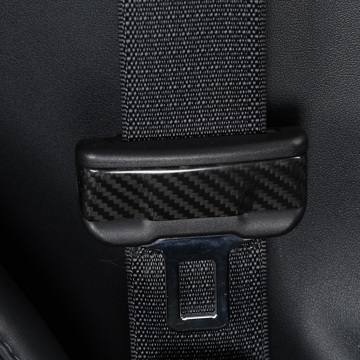 2021-2023 Tesla Model Y 3 Seat Belt Buckle Cover Real Carbon Fiber