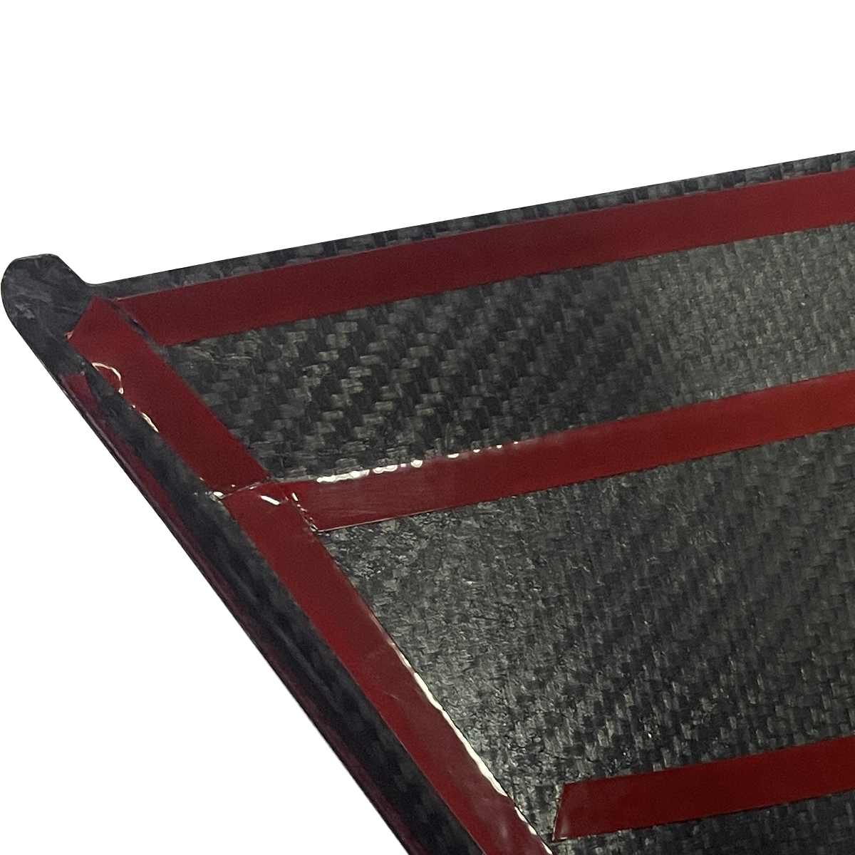 Ev-Mercado Tesla Cybertruck Interior Rear View Mirror Upper Camera Cover Real Carbon Fiber