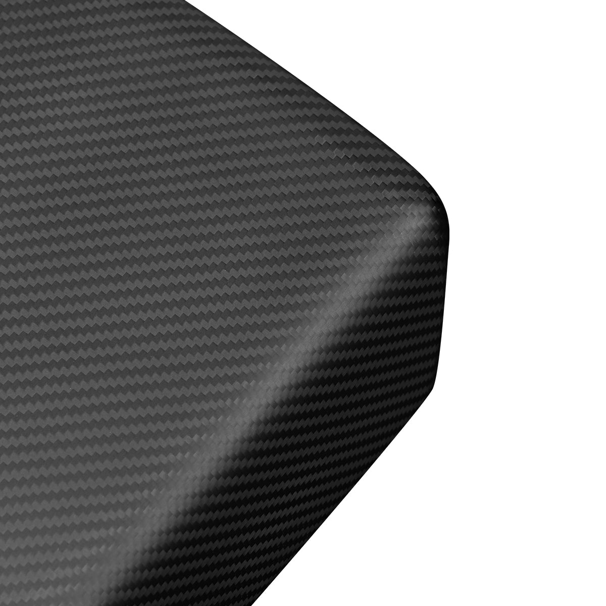 Tesla Model Y 3 2021-2023 Central Armrest Box Cover Trim Real Carbon Fiber