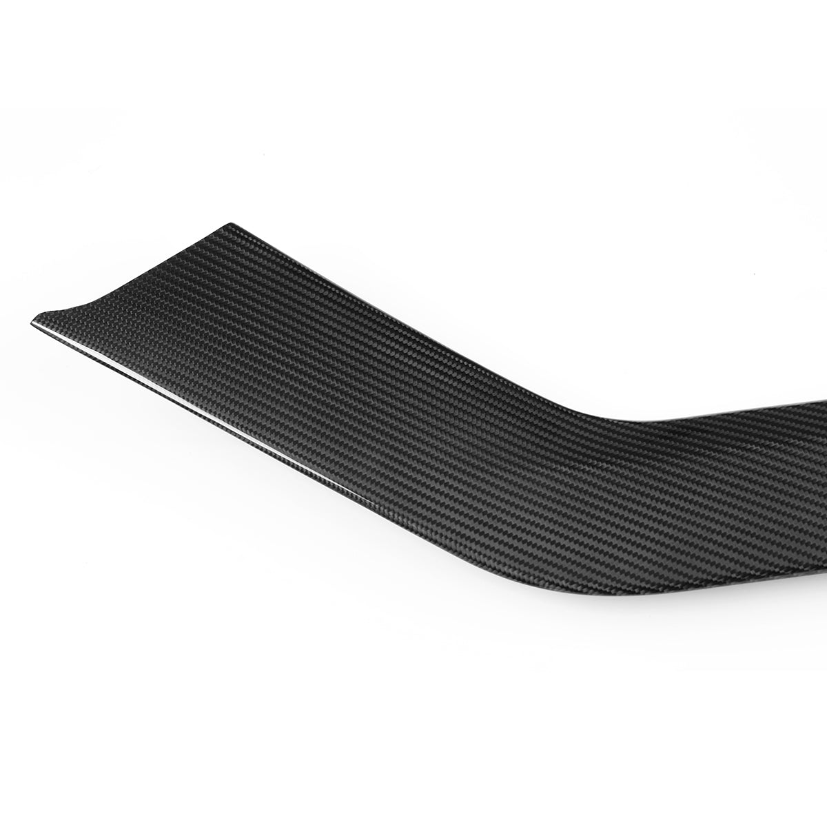 Carbon Fiber Tesla Model Y Juniper 2025 Center Console Side Panel Trim 2Pcs