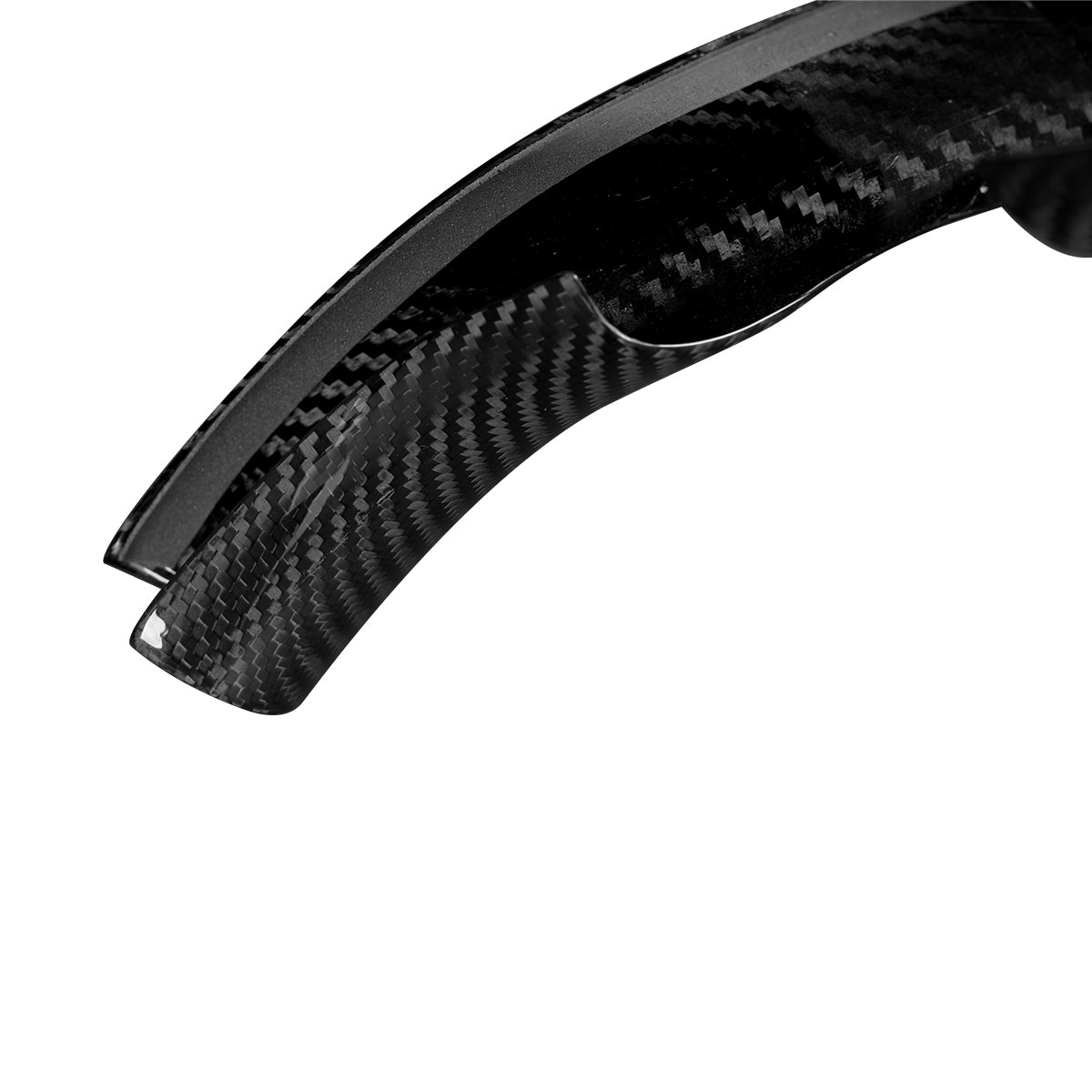 Tesla Model Y 3 2021-2023 Steering Wheel Cover Real Carbon Fiber