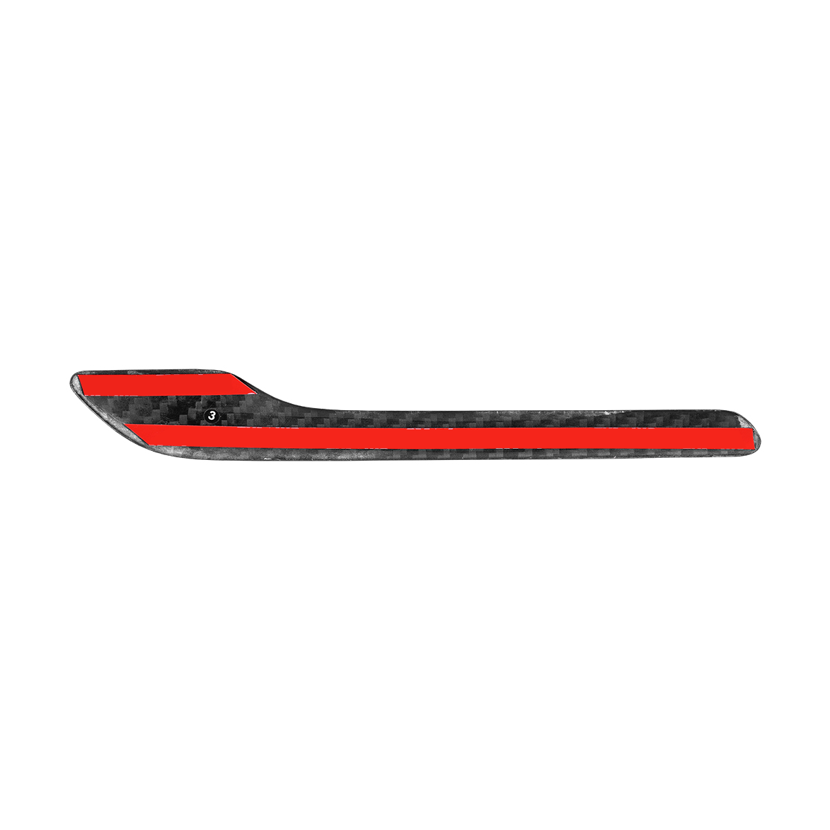 Tesla Model Y Juniper 2025 Outside Door Handle Panel Cover Dry Carbon Fiber