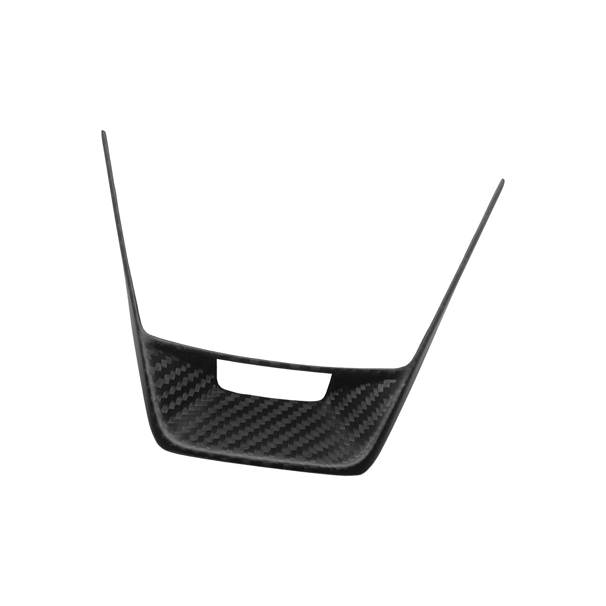 Ev-Mercado Tesla Cybertruck Interior Steering Wheel Sticker Trim Real Carbon Fiber