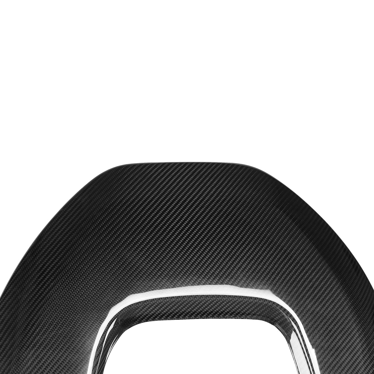 2021-2023 Tesla Model Y 3 Driver Seat Back Cover Paste Style Real Carbon Fiber