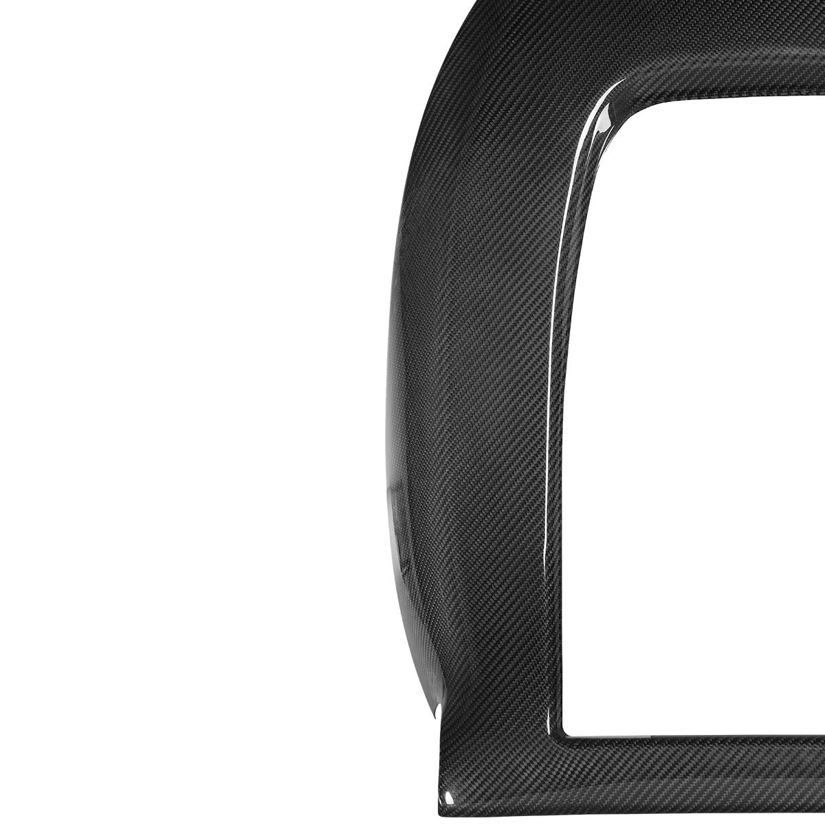 2021-2023 Tesla Model Y 3 Driver Seat Back Cover Paste Style Real Carbon Fiber