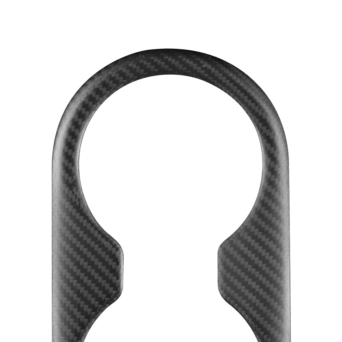 Ev-Mercado Tesla Model Y Juniper 2025 Rear Seat Cup holder Panel Cover Dry Carbon Fiber Interior