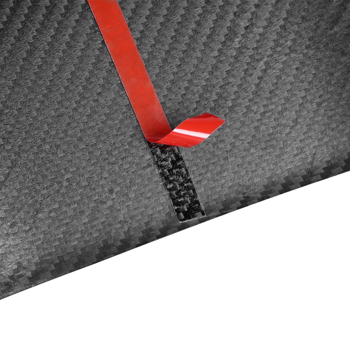 2021-2023 Tesla Model Y 3 Center Armrest Rear Seat Panel Anti-kick Cover Real Carbon Fiber