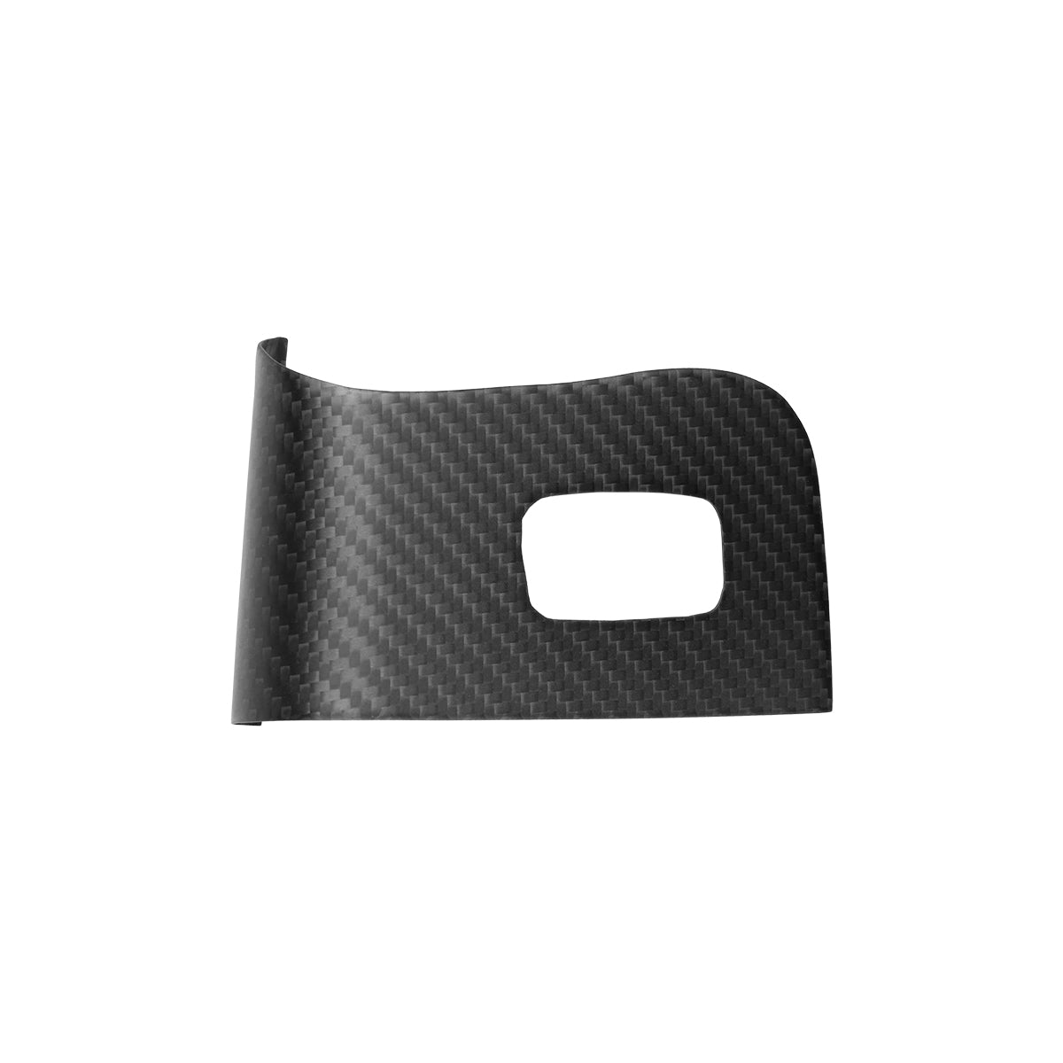 Tesla Model 3 Highland 2024-2025 Door Armrest Window Lift Button Panel Trim Dry Carbon Fiber