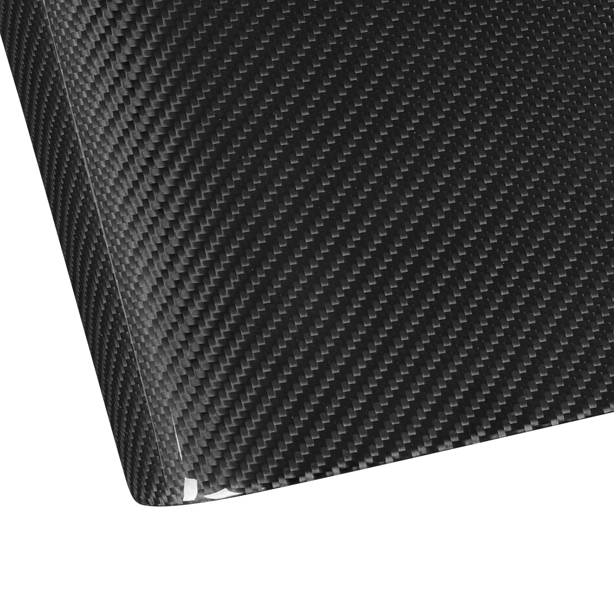 2021-2023 Tesla Model Y 3 Center Armrest Rear Seat Panel Anti-kick Cover Real Carbon Fiber