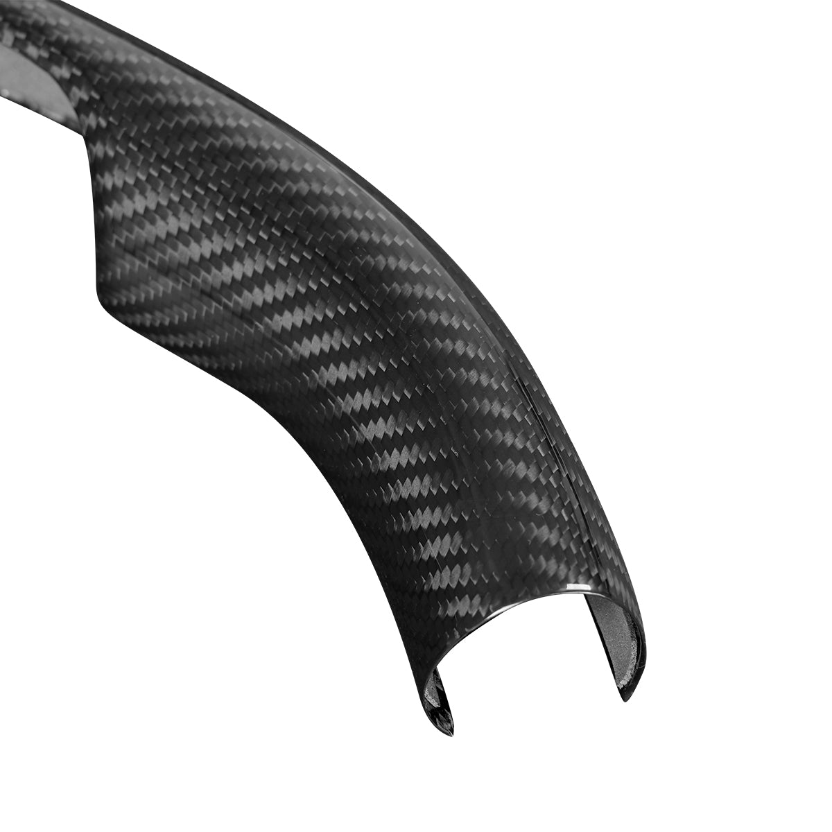 Tesla Model Y 3 2021-2023 Steering Wheel Cover Real Carbon Fiber