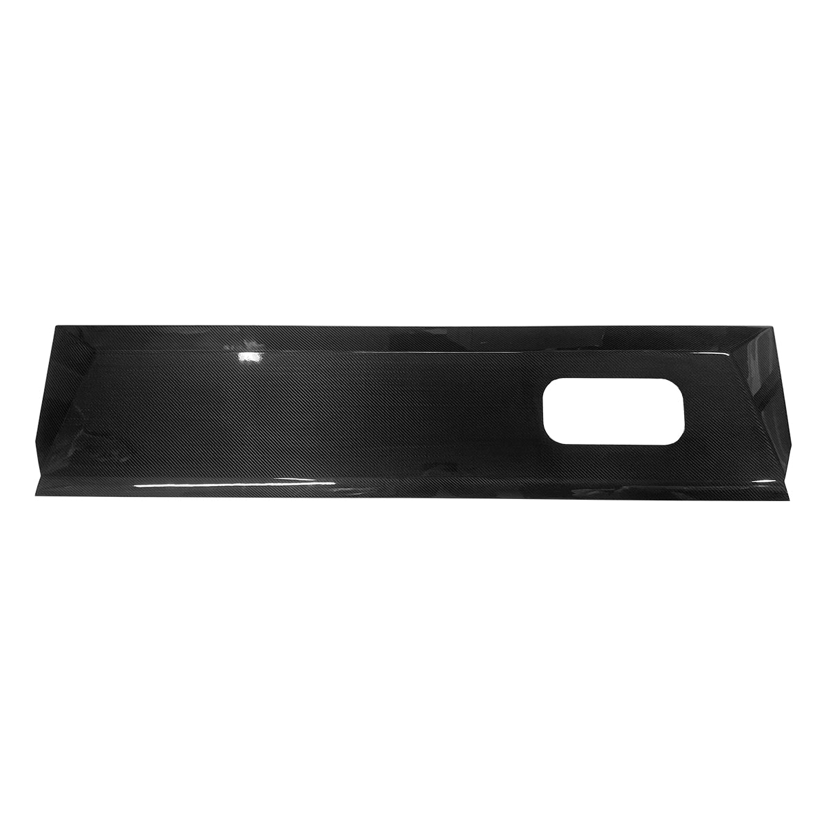 Ev-Mercado Tesla Cybertruck Interior Dashboard Top Upper Cover Real Carbon Fiber