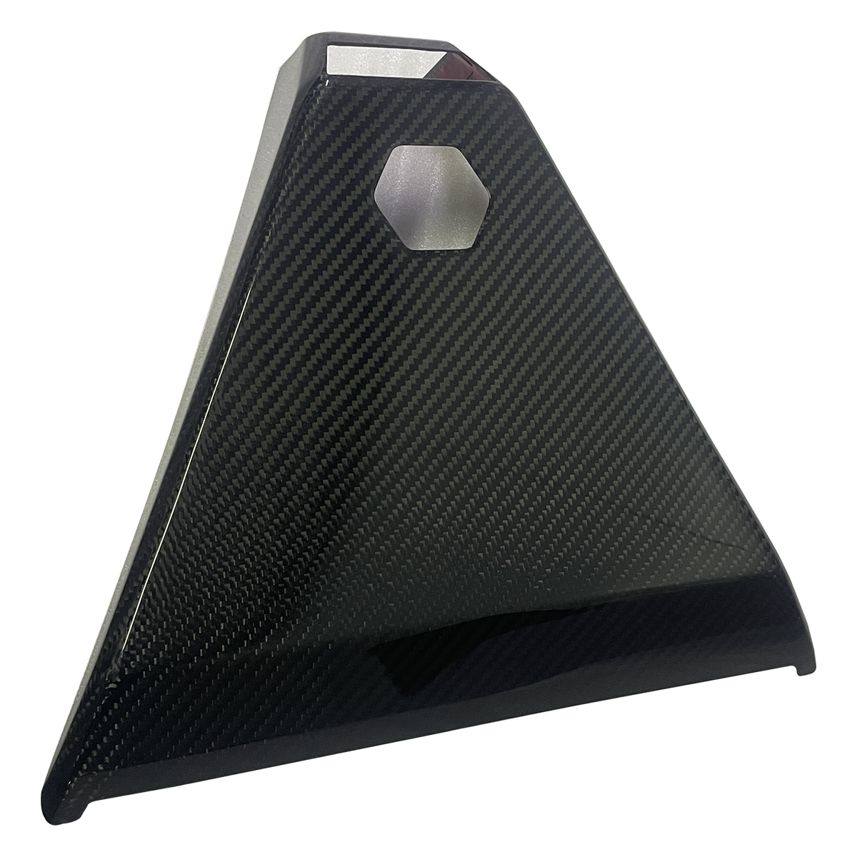 Ev-Mercado Tesla Cybertruck Interior Rear View Mirror Upper Camera Cover Real Carbon Fiber