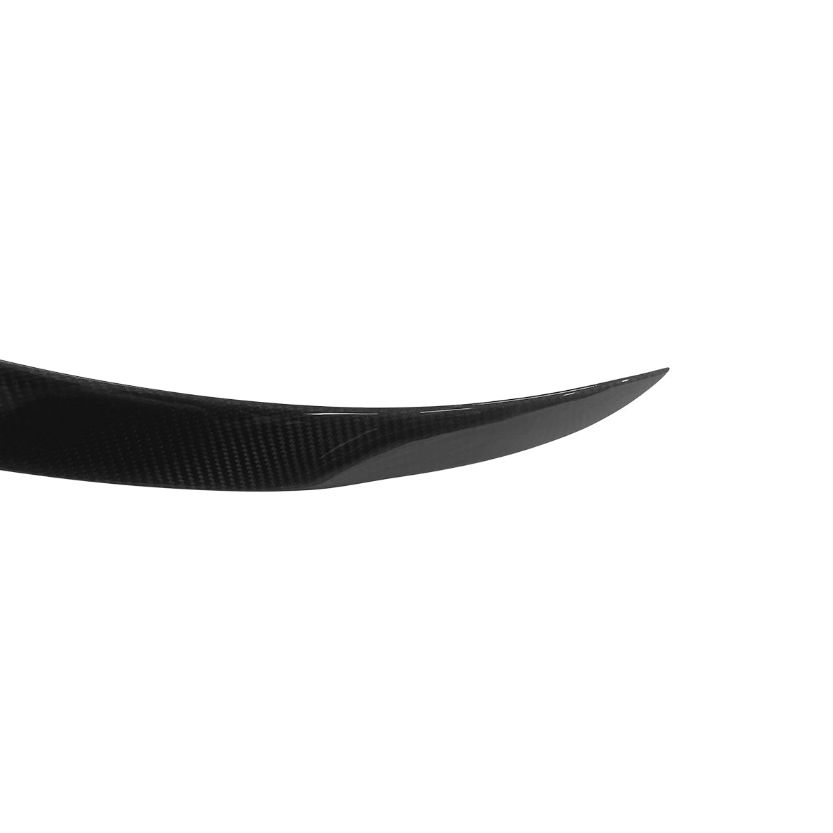 2025 Tesla Model Y Juniper Real Carbon Fiber Rear Trunk Wing Spoiler