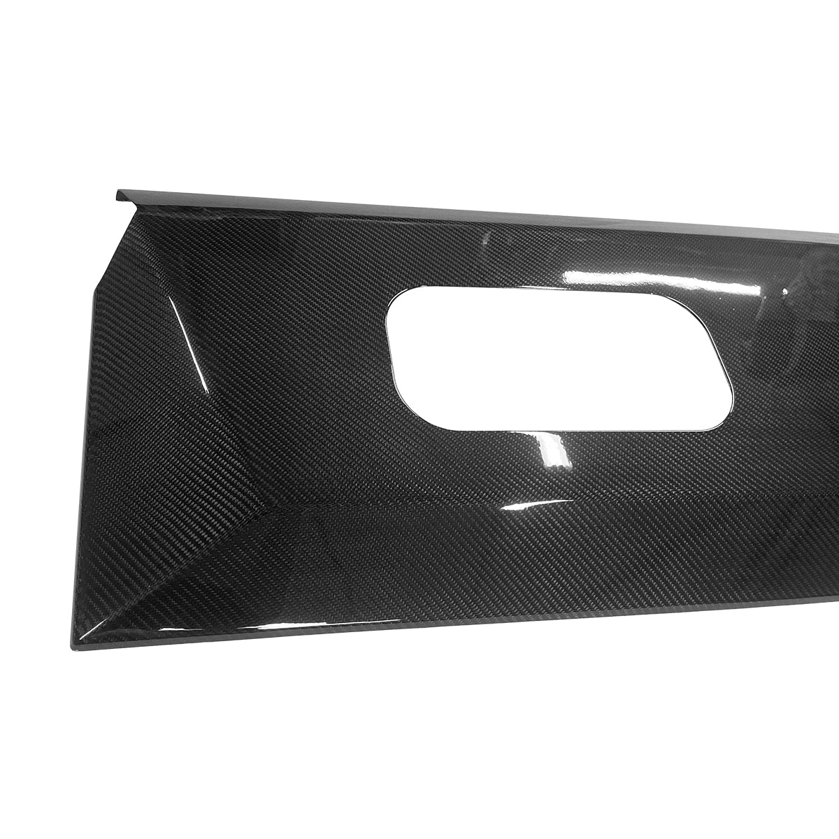 Ev-Mercado Tesla Cybertruck Interior Dashboard Top Upper Cover Real Carbon Fiber