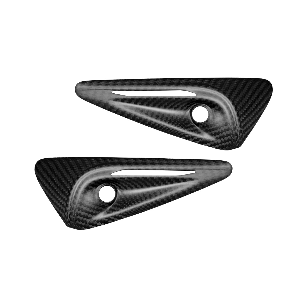 Tesla Model 3 Highland 2025 HW4.0 Outside Side Camera Turn Signal Cover Dry Carbon Fiber