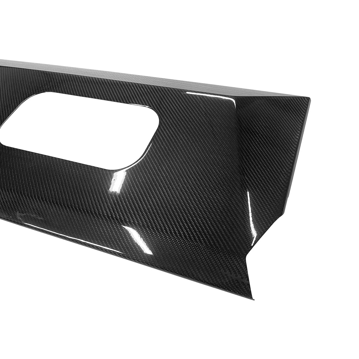 Ev-Mercado Tesla Cybertruck Interior Dashboard Top Upper Cover Real Carbon Fiber