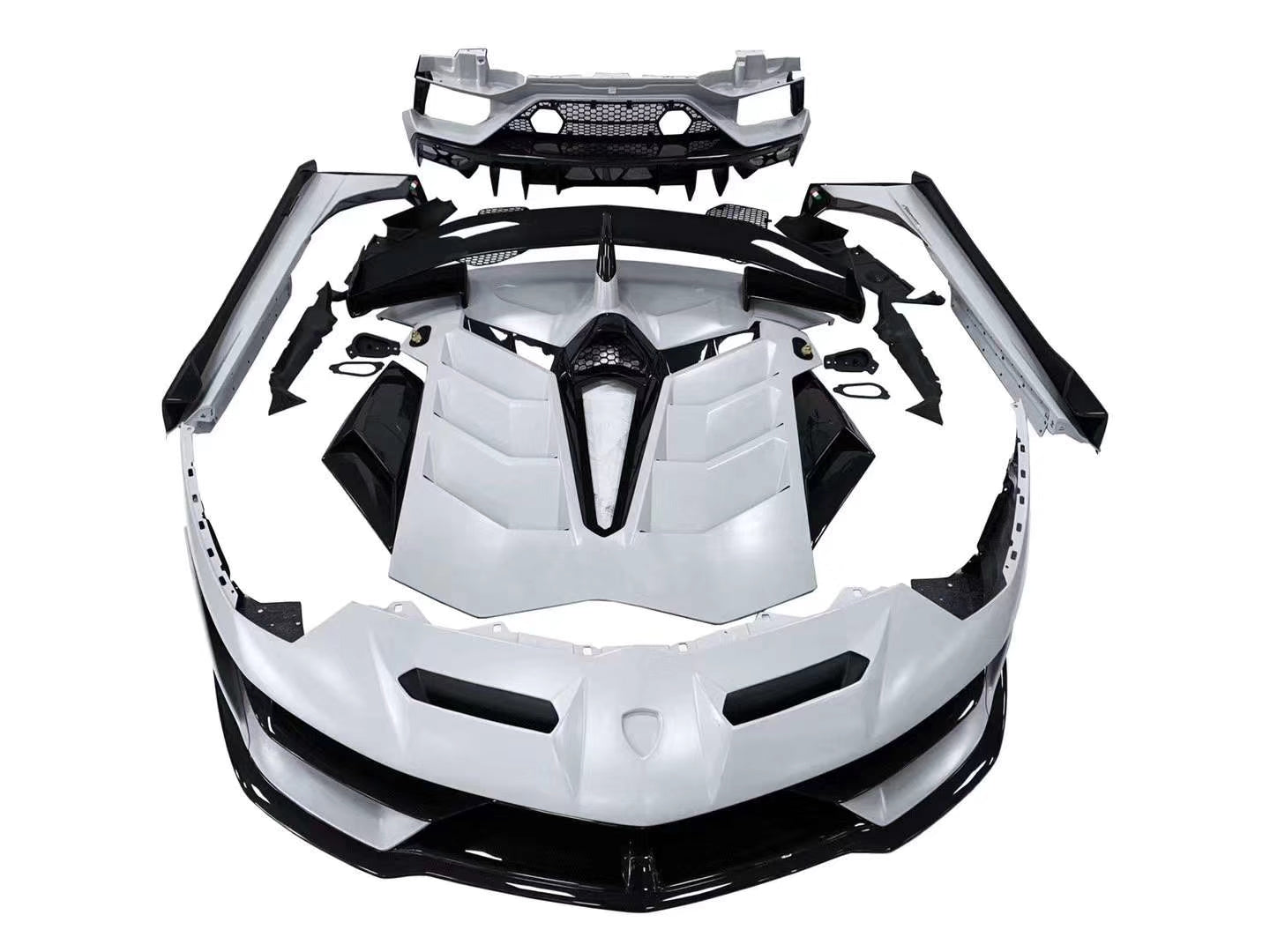 2019 Lamborghini Aventador SVJ Body Kit Carbon fiber Replacement Style