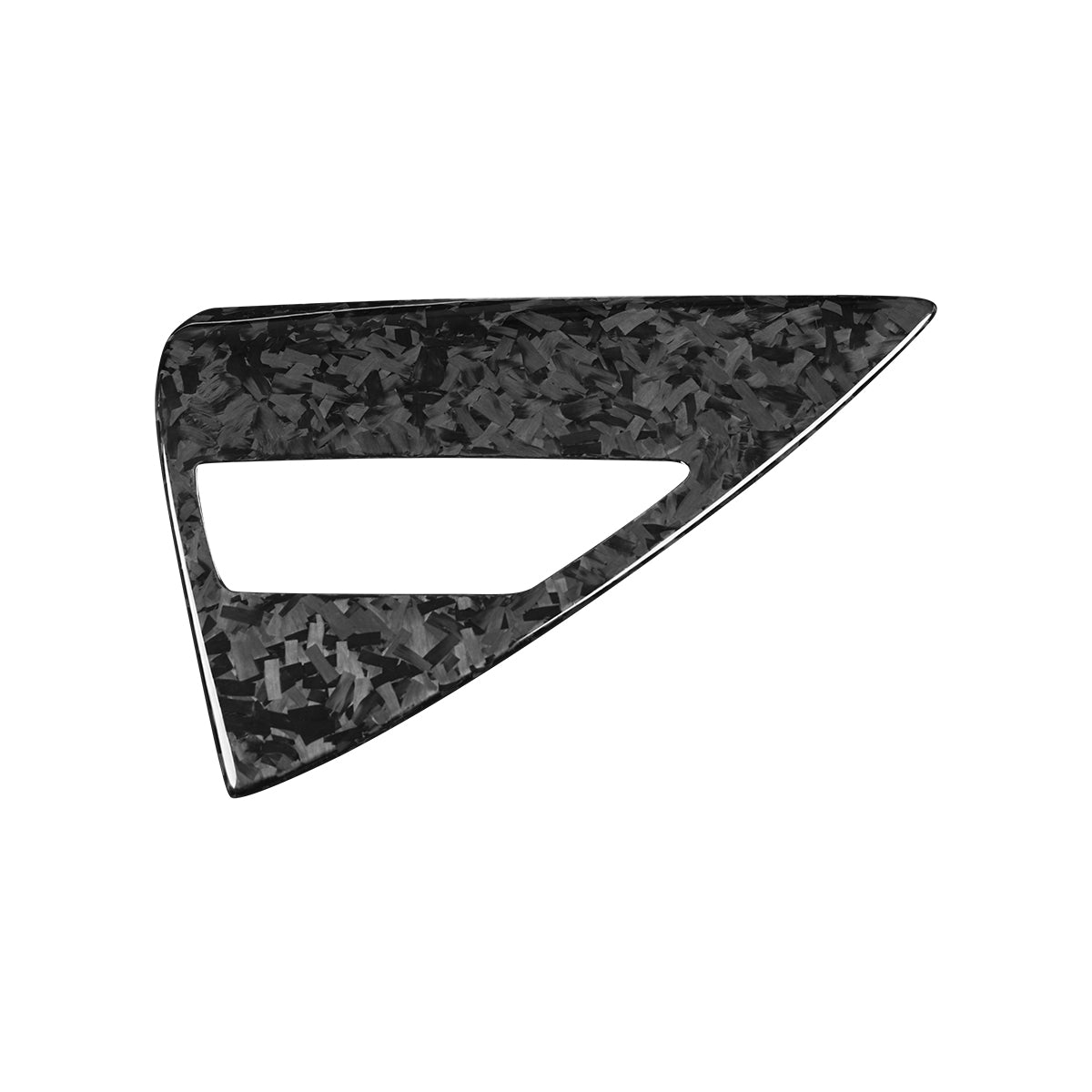 Tesla Model 3 Highland 2025 Outside Charging Port Cover Panel Trim Dry Carbon Fiber