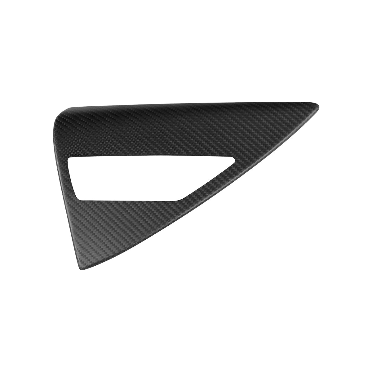 Tesla Model 3 Highland 2025 Outside Charging Port Cover Panel Trim Dry Carbon Fiber