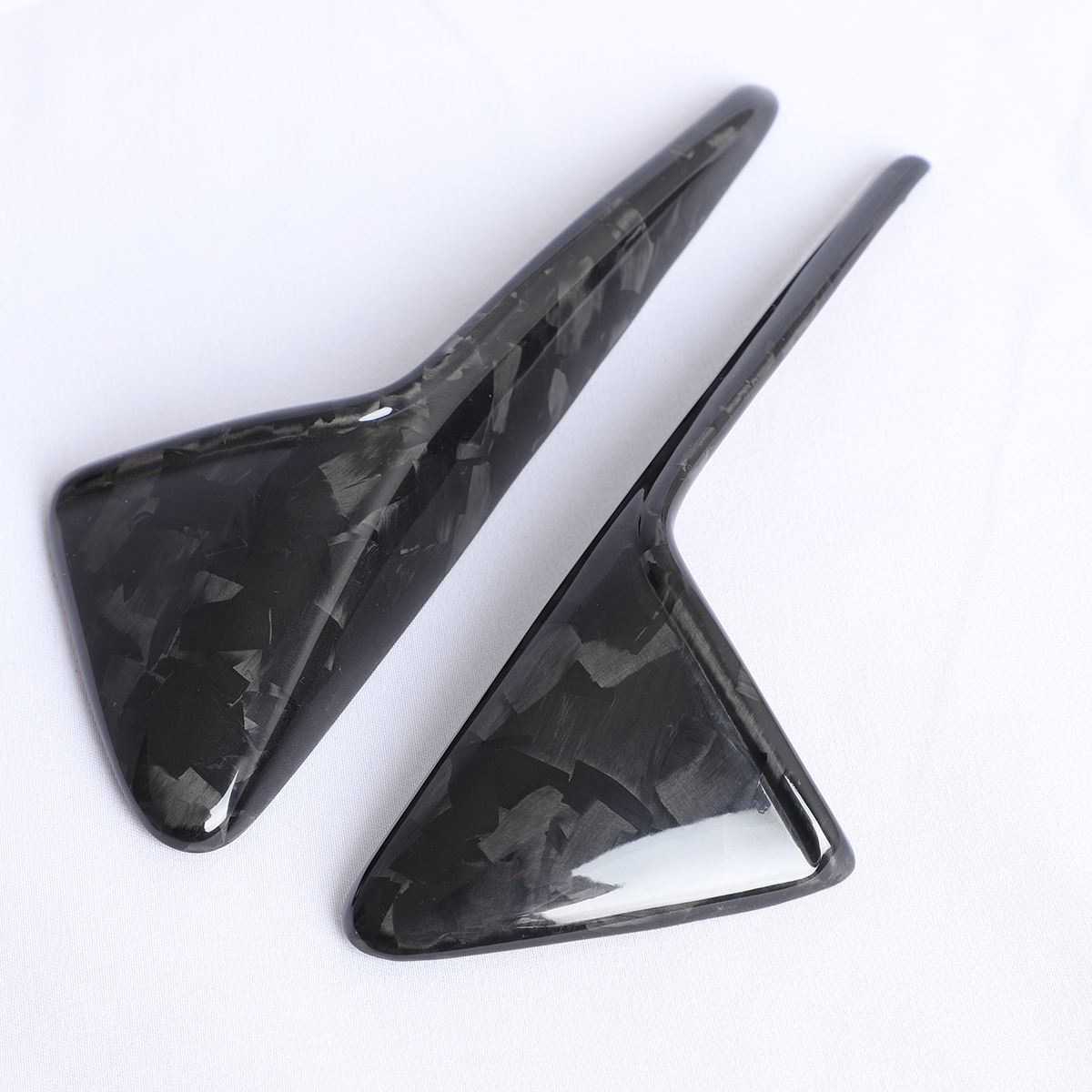 Tesla Model 3 Highland 2025 HW4.0 Outside Side Camera Turn Signal Cover Dry Carbon Fiber