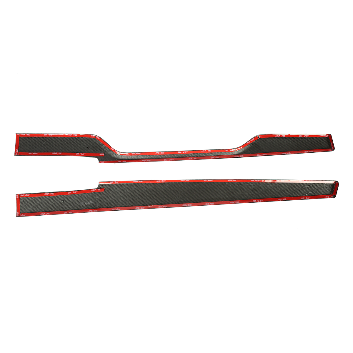 2022 Tesla Model S X Dashboard Panel Cover Trim Real Carbon Fiber